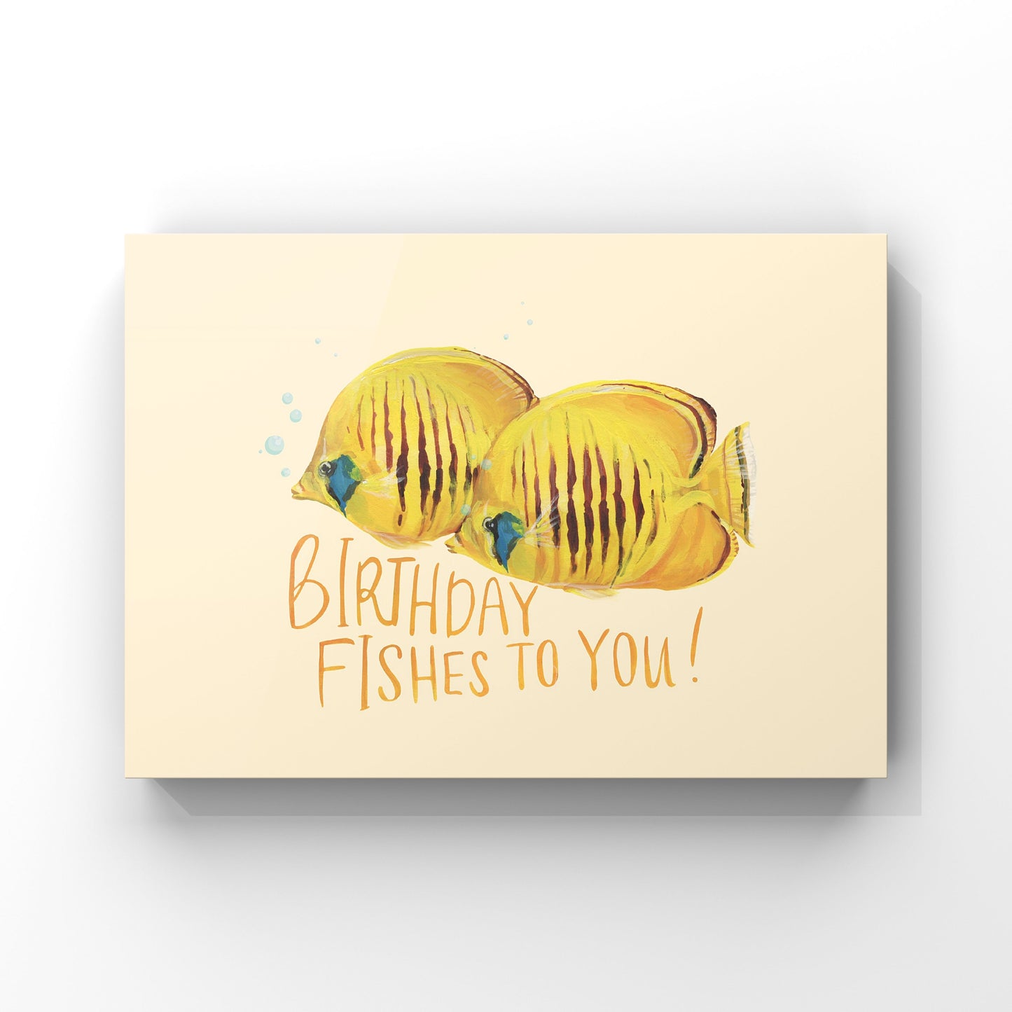 ‘Birthday fishes to you’