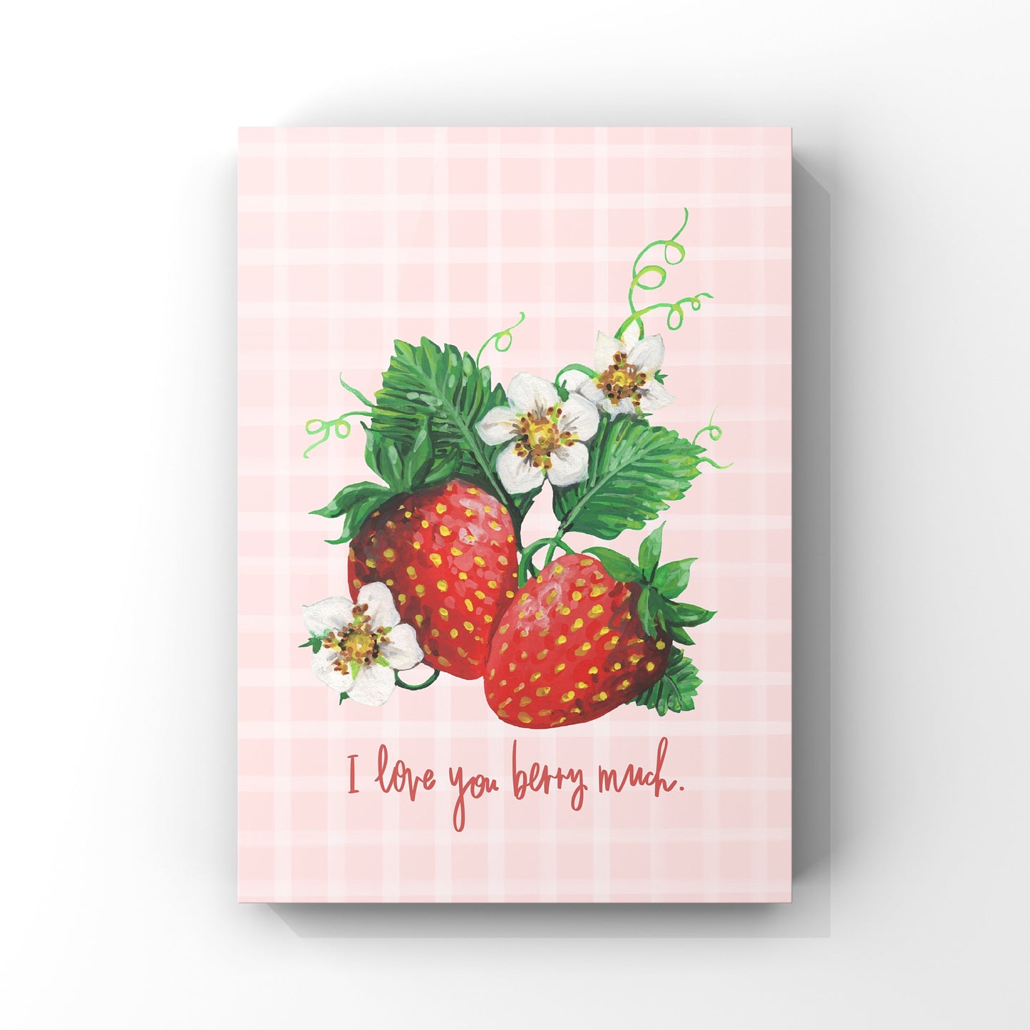 ‘I love you berry much’
