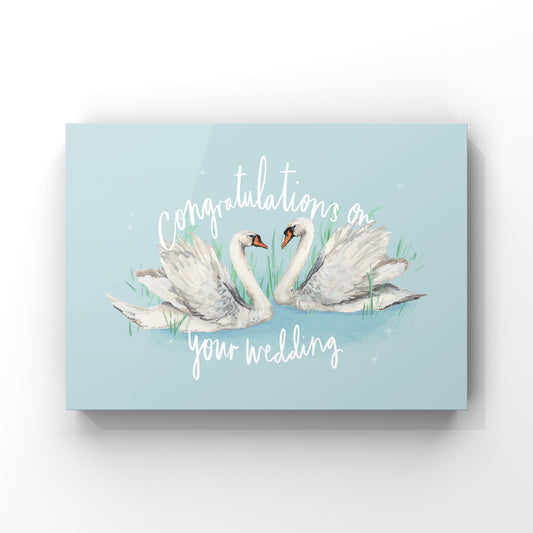 ‘Congratulations on your wedding’